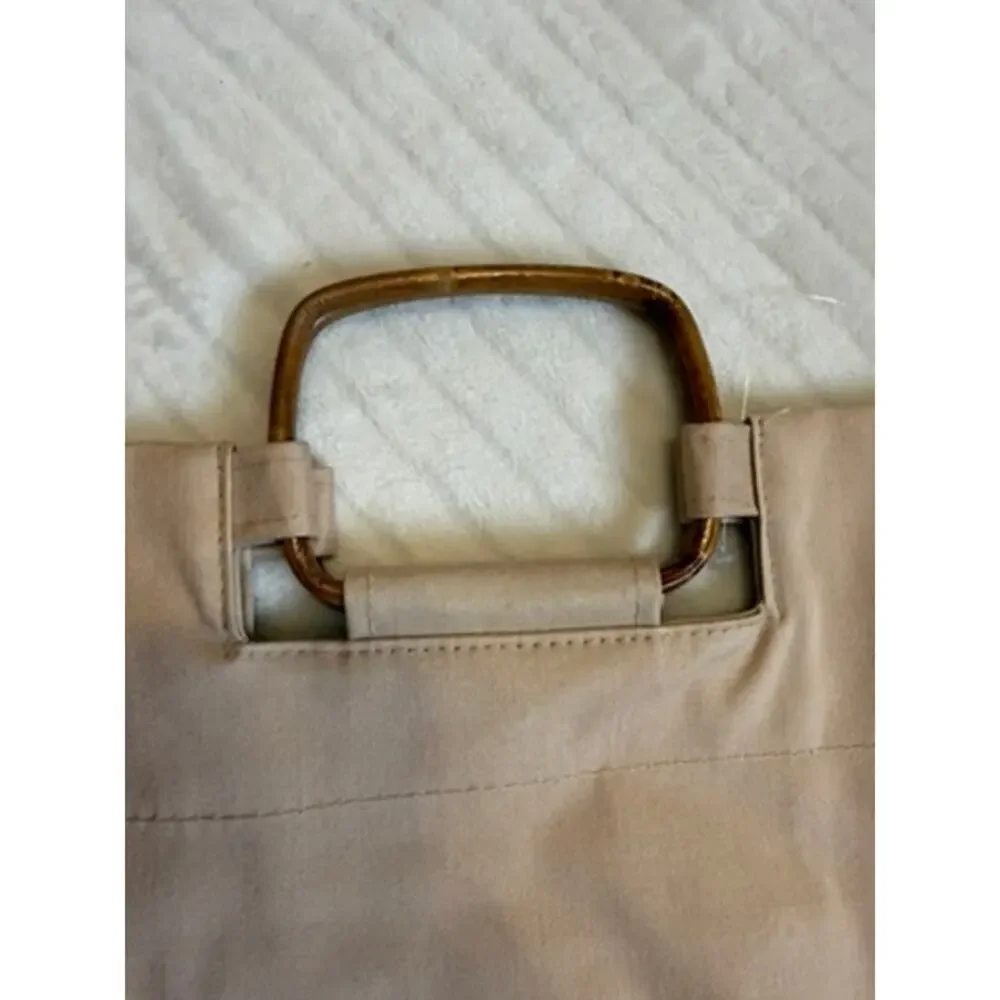 Vintage Creative Circle Canvas Cross Stitch & Needlework Organizer Bag
